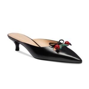 Coach Women's Mules with Cherry Embellishment, 7